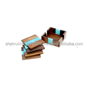 Top Quality Marble Design Coaster Set for Dining <b>Table</b> Decor and <b>Protection</b> from Water Stains Available At Best Market Price - Product Image 4