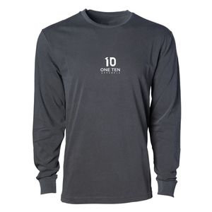 Camiseta de Manga Larga para Hombre, 180 GSM, Cuello Redondo, Algodón Premium, Ligera, Informal, Básica, para Uso Diario - Product Image 1