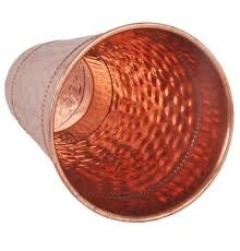 Gobelet en verre de cuivre, meilleur rapport qualité-prix, vaisselle ayurvédique, tasse à eau potable, fournisseur en gros pour l'exportation, Inde - Product Image 5