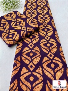 Tissu Premium Ghana Africain Imprimé Wax Ankara 100% Polyester Fournisseur Textile Personnalisé OEM ODM pour Vêtements Sacs Artisanat - Product Image 6