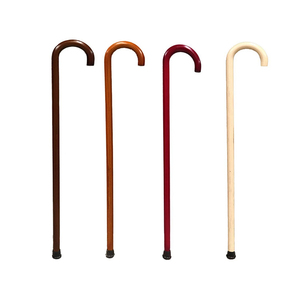 Bâtons <span class=keywords><strong>de</strong></span> <span class=keywords><strong>marche</strong></span> en <span class=keywords><strong>bois</strong></span> vintage <span class=keywords><strong>de</strong></span> haute qualité pour hommes, femmes et personnes âgées, avec poignée - Product Image 1