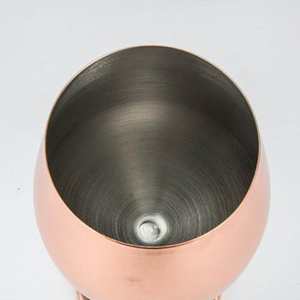 Copas de Vino de Acero Inoxidable de Diseño Moderno y Sostenible, con Soporte Metálico, Capacidad de 301-400 ml, Modelo ND-009, Precios Económicos al por Mayor - Product Image 4