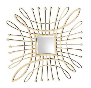 Antique <b>Framed</b> Iron Metal Round Shape Gold Finish Decorative Wall <b>Mirror</b> Crafts Wholesale Home Wall Arts - Product Image 2
