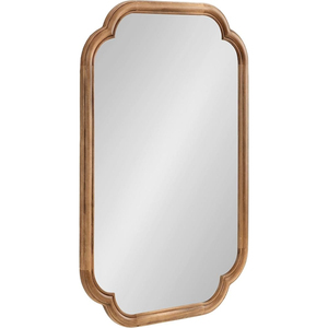 กระจกไม้เนื้อแข็งสุดพิเศษ ดีไซน์โมเดิร์นทรงแคปซูล กระจกตกแต่งสำหรับห้องนั่งเล่น ห้องน้ำ โรงแรม และงานตกแต่งโครงการต่างๆ - Product Image 5