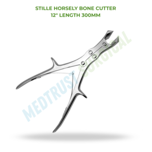 Cortador de Huesos Stille Horsely de 300 mm, Instrumento Ortopédico para Cirugía de Columna Vertebral y Neurocirugía - Product Image 2