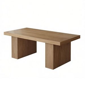 Tavolino Rustico Moderno per Soggiorno, Stile Giapponese, Tavolino da Tè, Tavolino Laterale in Vetro, Tavolini da Caffè Semplici e Moderni - Product Image 2