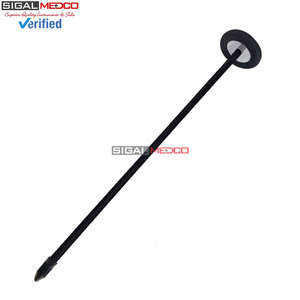 Martillo de Reflejos Neurológico Negro de 14 Pulgadas, Herramienta de Percusión Manual de Acero Inoxidable, Examen Médico de Reflejos Tendinosos, Certificado CE - Product Image 5