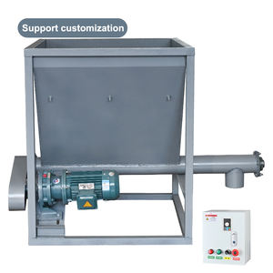 Máquina transportadora de tornillo sin fin con tolva para harina, leche, especias, gránulos químicos, de acero inoxidable, automática - Product Image 3