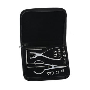 Kit dentaire manuel en acier inoxydable, instruments chirurgicaux incluant un kit de barrage dentaire, un cadre, des pinces, des crochets, un perforateur, certifié CE par Grip Surgical - Product Image 5