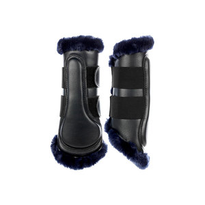 White Horse Brushing Boots With <b>Velcro</b> <b>Straps</b> For Leg Protection - Product Image 5