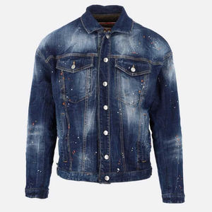 Veste en jean style streetwear, tissu en coton confortable pour un look décontracté, idéale pour les voyages et le quotidien - Product Image 2