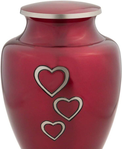 Wholesale Metal Cremation Urns <b>for</b> Adult Human <b>Ashes</b> Modern Design Funeral Supplies <b>Casket</b> Memorial Keepsake - Product Image 3