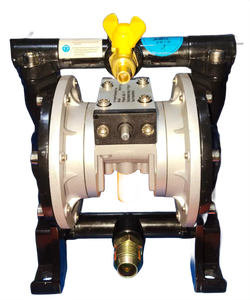 Wholesale Industrial Grade Aluminum Medium Flow Double Diaphragm Pneumatic <b>Paint</b> Feed Pump Wood Coating Chemical Transfer <b>Model</b> - Product Image 3