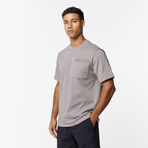 Camiseta de Algodón 100% de Alto Gramaje, Lisa, Cuello Redondo, de Alta Calidad, Estilo Urbano, para Personalizar - Product Image 2