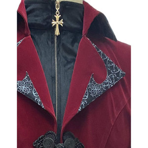 Men Steampunk Vintage <b>Jacket</b> <b>Gothic</b> Victorian Frock Coat Uniform Top Wholesale 2026 - Product Image 3