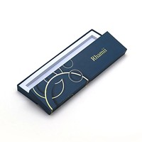 Boîte en carton rigide haut de gamme personnalisée avec estampage à chaud, pour produits capillaires, emballage pour peigne à cheveux
