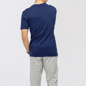 Camiseta de Cuello en V para Hombre, de Alta Calidad, Secado Rápido, 100% Algodón, Logotipo Personalizado, Estilo Urbano, Corte Regular, Transpirable, Venta al Por Mayor OEM - Product Image 6