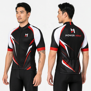 Maillot de cyclisme professionnel pour homme, léger, écologique, respirant, imprimé par sublimation, pour le sport et le vélo - Product Image 2
