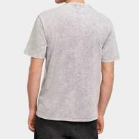 T-shirts pour hommes coupe ajustée, effet délavé, 100% coton, écologiques, séchage rapide, manches courtes, haute qualité, style décontracté, col rond, streetwear