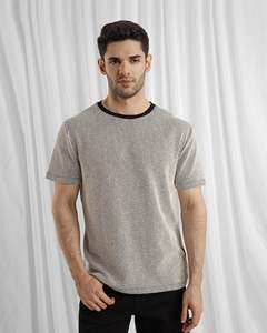 เสื้อยืดแขนสั้นผู้ชาย ผ้าหนา คุณภาพพรีเมียม แบบเรียบ รับสกรีนลายตามสั่ง ขายส่ง - Product Image 4