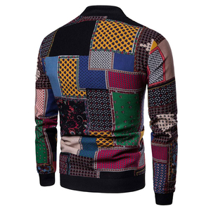 Wholesale Rate Plus Size Wool Fleece <b>Men's</b> Varsity <b>Jacket</b> Heat-Transfer Printed Custom Branding Breathable Sportswear <b>Baseball</b> - Product Image 3