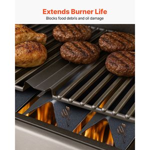 Barre Aromatizzanti per Griglie Weber Spirit I II Serie 200, 15 Pezzi di Ricambio per Griglie, Inclusi Spirit II E-210, II E-220-BBQ - Product Image 4