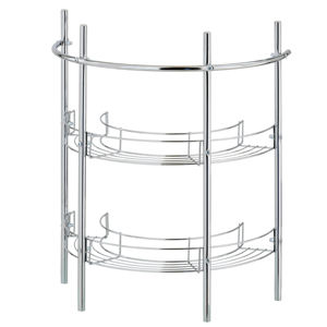 MyGift Organisateur sous évier-Support de rangement de salle de bain à 2 niveaux peu encombrant, article phare Amazon - Product Image 4