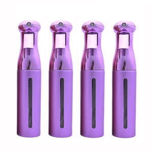Flacon pulvérisateur pour cheveux, vaporisateur de barbier, lot de 4, IKZARSA CIK-186, qualité professionnelle, 300 ml, aluminium, plastique, antidérapant, 0,1 kg, bleu - Product Image 2
