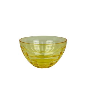 Bol de service jaune incassable en plastique pour salade, idéal pour la maison, les fêtes et les restaurants - Product Image 1