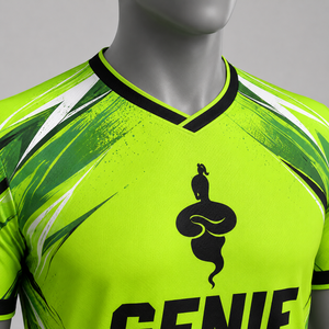 Uniforme de Fútbol para Hombre Adulto, Transpirable, de Poliéster, Número 28, Conjunto de Camiseta de Fútbol Sublimada Azul de Primera Calidad - Product Image 5