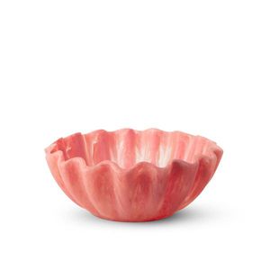 Bol à salade de fruits en résine, forme personnalisée, style classique moderne, texture marbrée tourbillonnante, pour la maison, les hôtels, les restaurants, les mariages - Product Image 2