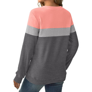 Sudaderas personalizadas para mujer, de forro polar, con cuello redondo, con logotipo personalizado, bordado e impresión, para prendas de moda. - Product Image 3