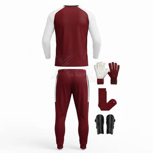 Vente directe d'usine : Kit de gardien de but de football pour équipe, avec ajustement confortable et matière à séchage rapide pour les séances d'entraînement quotidiennes - Product Image 2