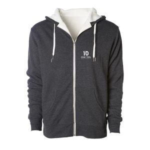Unisex Heavyweight Sherpa <b>Lined</b> Full Zip Hoodie Premium Warm Hooded <b>Jacket</b> with Soft <b>Fleece</b> Interior for Casual Cold Weather - Product Image 1