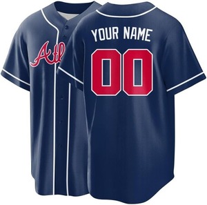 Maillot de baseball personnalisé pour homme, blanc à rayures fines, manches courtes, boutons sur le devant, impression numérique, polyester respirant, taille adulte, grande taille - Product Image 3