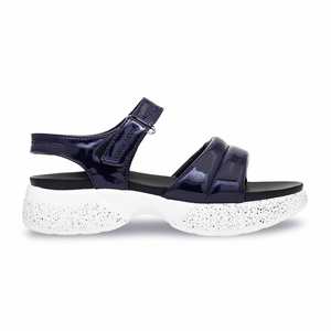 Blue Formal <b>Heeled</b> <b>Sandal</b> PU0303 - Product Image 3