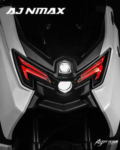 AJLIGHT DESIGN NMAX V3 Faro Delantero LED RGB de Doble Lente con Luz Diurna para Motocicleta, 28W/35W, Alta Calidad de Taiwán, 12 Meses de Garantía - Product Image 2