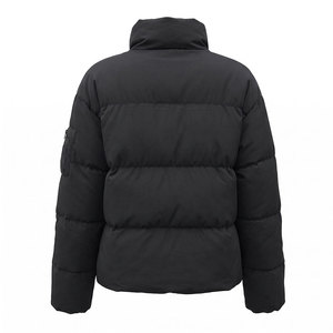 Chaqueta Acolchada de Alta Calidad para Mujer, con Cierre, Cuello Alto, Resistente al Agua, Acabado Mate, para Invierno - Product Image 2