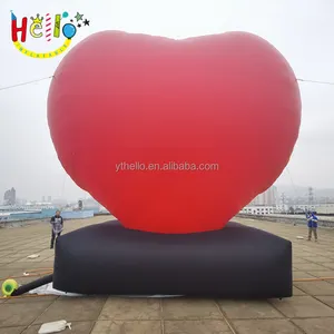 thanksgiving advertising huge inflatable valentines day heart