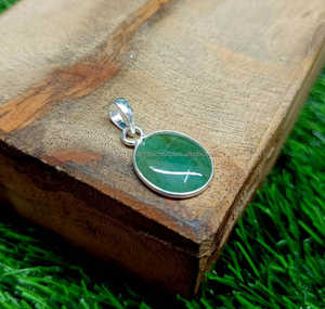 Argent sterling 925 | Pierre précieuse de forme carrée | Pendentif en argent bijoux pour elle/lui - Product Image 5