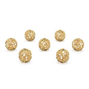 Cuentas espaciadoras de oro macizo de 14k y 18k hechas a mano por Shree Om Designer, cuentas metálicas sueltas de 6mm, 8mm y 10mm para la fabricación de joyas. - Product Image 2