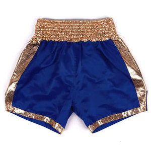 Wholesale 2025 Fashion Adult Muay Thai Training Shorts 100% Silk & Polyester Breathable Customized Martial Arts Wear - Product Image 1