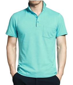 Polo personalizado para hombre, camisa de alta calidad con bolsillo, venta al por mayor - Product Image 1