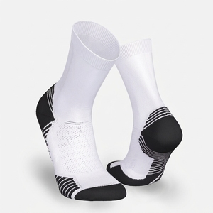 <b>Men's</b> White Ankle <b>Socks</b> Breathable Knitted Solid Pattern Regular Style Summer Sports Wear - Product Image 6