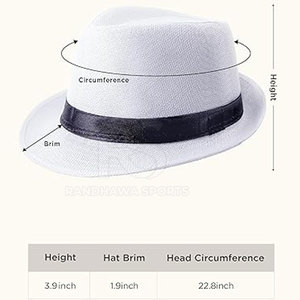 Chapeaux Fedora modernes unisexes, design élégant et classique, chapeau stylé parfait pour les événements en plein air, les voyages, les fêtes et la mode quotidienne. - Product Image 6