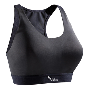 Sujetador deportivo de spandex para mujer, personalizado, al por mayor, cómodo, de alto soporte, sin costuras, con espalda cruzada y almohadillas extraíbles, de secado rápido. - Product Image 1