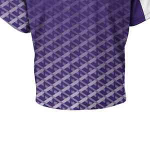 เสื้อผ้ากีฬาคุณภาพดี แห้งเร็ว ดีไซน์ใหม่ สวมใส่สบาย น้ำหนักเบา รับผลิตแบบ OEM เสื้อลาครอสแบบสั่งทำ - Product Image 6