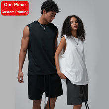 Camiseta sin mangas para entrenamiento de gimnasio para hombre, chaleco deportivo sin mangas transpirable de secado rápido para culturismo - Product Image 2