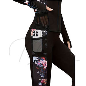 Conjunto de Yoga de 3 Piezas sin Costuras para Mujer, Ropa Deportiva, Leggings de Yoga de Talla Grande, Conjuntos Deportivos para Mujer, Ropa de Gimnasio, Conjuntos de Yoga, Fitness para Mujer - Product Image 2