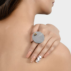 High Quality Brass <b>Ring</b> Round Shape Customized Size Solid Brass <b>Ring</b> for Women Brass <b>Fashion</b> <b>Ring</b> at Low Price - Product Image 4